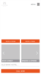 Mobile Screenshot of oldbank-hotel.co.uk
